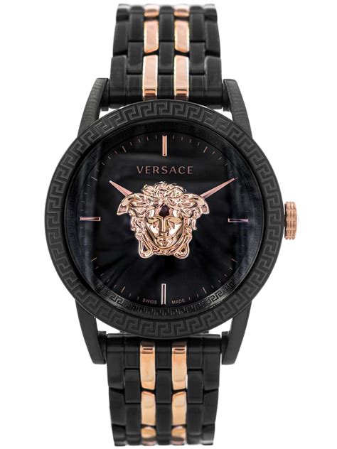 versace palazzo empire schwarz uhr|Versace VERD01623 Palazzo Empire roségold schwarz .